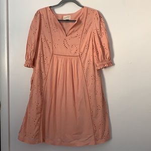 Blush Pink Shift Dress | Size Md